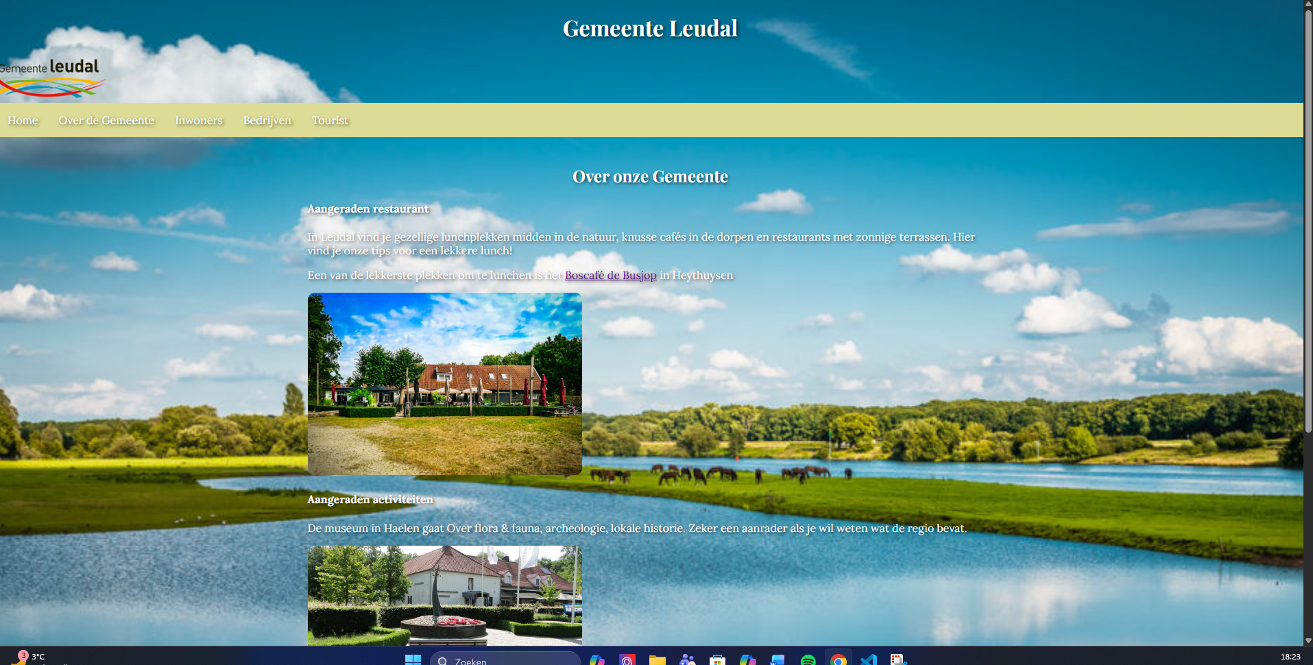 Over de gemeente pagina